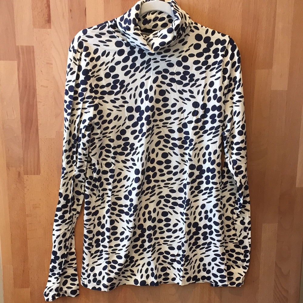 Tissue weight JCrew turtleneck